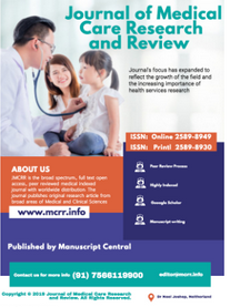 					View Vol. 5 No. 1 (2022): Journal of Medical Care Research and Review
				